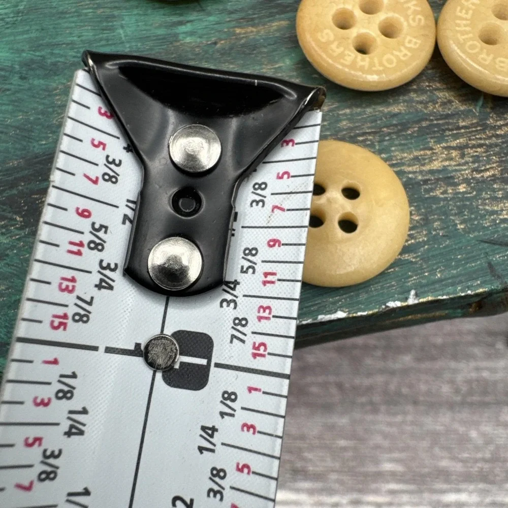 VTG 9 Brooks Brothers Etched Garment Buttons 4 Eyelet Resin Tan or Caramel Rare